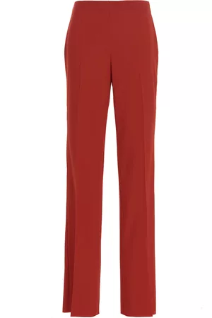 Salvatore Ferragamo Straight Pants With Pleat