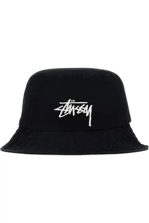 STUSSY Sombreros - Black Cotton Hat