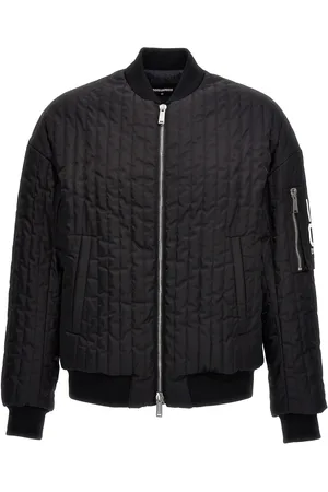 Dsquared2 Bomber Jacket With Logo Application