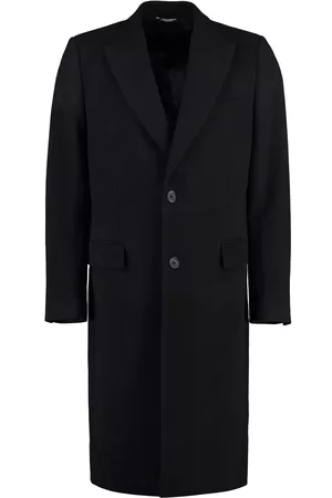 Dolce & Gabbana Single-breasted Wool Coat