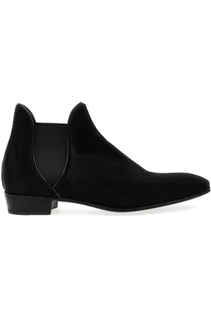 LIDFORT Calf Hair Ankle Boots
