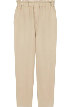 Saint Laurent Embroidered Satin Pant