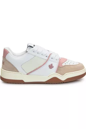 Dsquared2 Spiker Leather Low-top Sneakers
