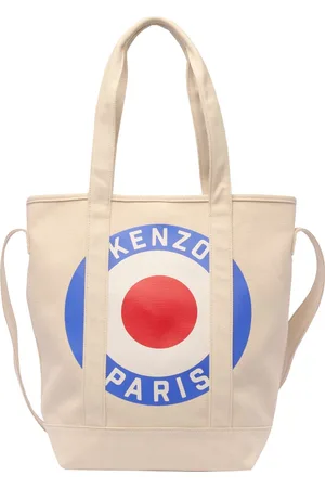 Kenzo Logo Patched Tote