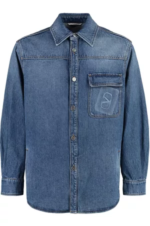 VALENTINO Overshirt In Denim