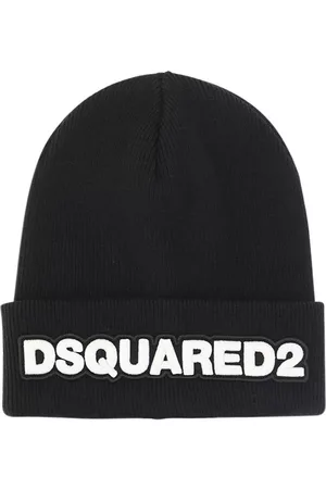 Dsquared2 Logo Embroidered Knit Beanie