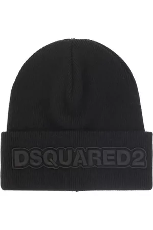 Dsquared2 Logo Embroidered Knit Beanie
