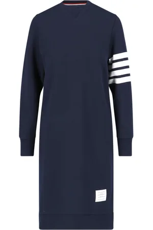Thom Browne Midi Sweatshirt Dress