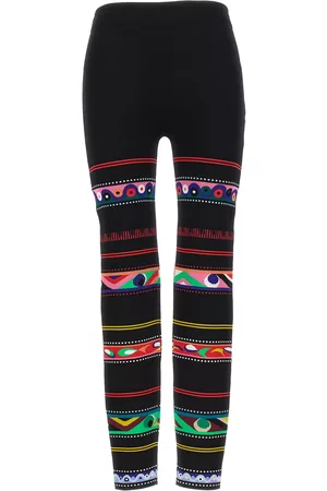 Puccini Jacquard Patterned Leggings