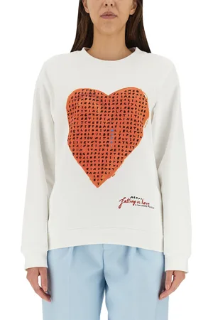 Marni Heart Crucipuzzle Sweatshirt