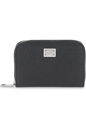 Dolce & Gabbana Logo Classic Plaque Zip-around Wallet