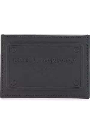 Dolce & Gabbana Leather Card Holder With Logo