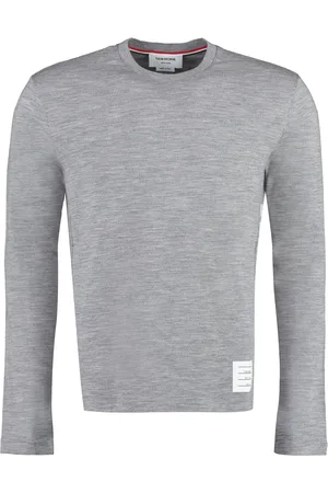 Thom Browne Long Sleeve Wool T-shirt