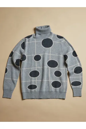 DoppiaA Aatessa Jacquard Turtleneck
