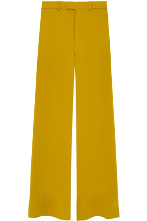 Saint Laurent Wrap Straight Trousers