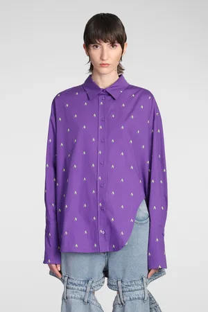 The Attico Embroidered Poplin Diana Shirt