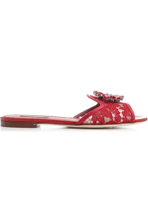 Dolce & Gabbana Taormina Lace Sandals