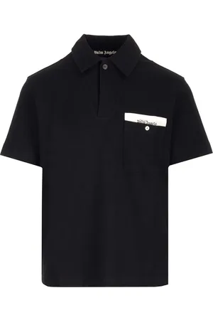 Palm Angels Sartorial Tape Pocket Polo Shirt