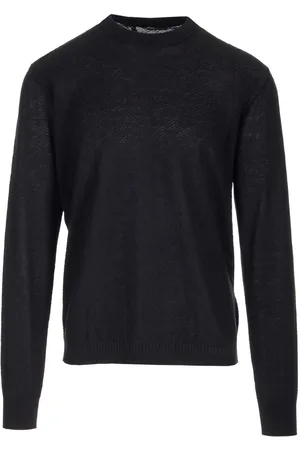 VERSACE Silk And Cotton Blend Sweater