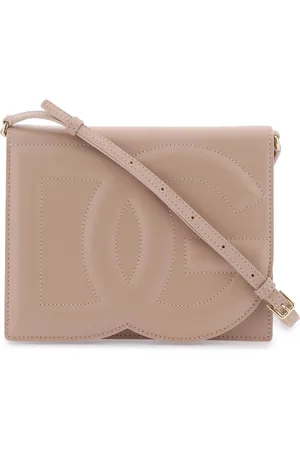 Dolce & Gabbana Dg Logo Leather Crossbody Bag