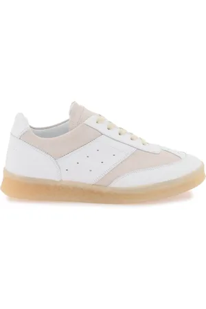 Maison Margiela 6 Court Leather Low-top Sneakers