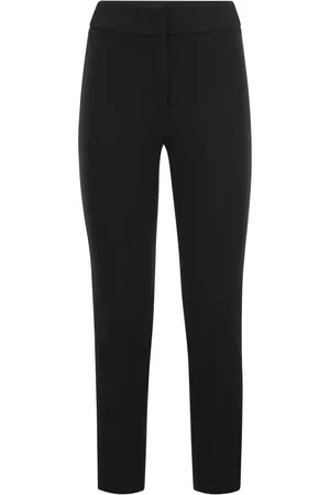 PESERICO SIGN Stretch Gabardine Cigarette Trousers