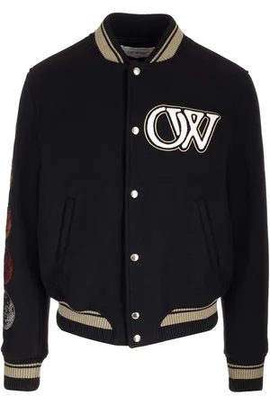 OFF-WHITE Varsity Jacket With Moon Phase