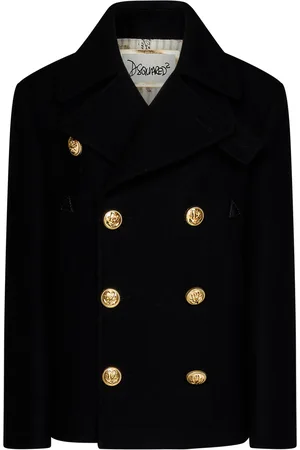 Dsquared2 Large Button Peacoat