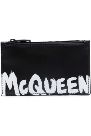 Alexander McQueen Logo Leather Wallet
