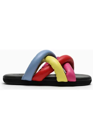 Moncler Multicolour Jbraided Sliders