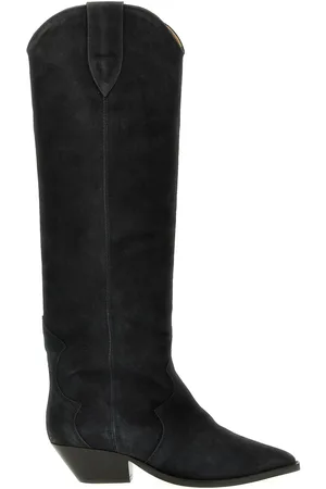 Isabel Marant Denvee Suede Cowboy Boots