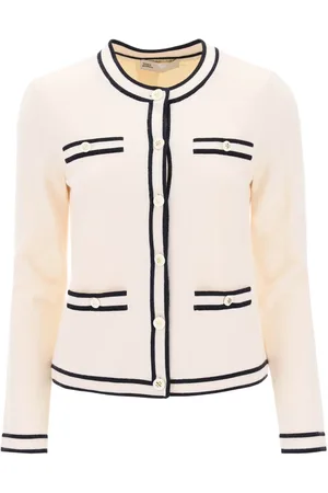 Tory Burch Kendra Merino Wool Cardigan
