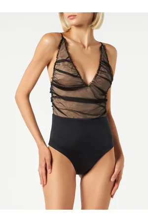MC2 SAINT BARTH Nude One Piece Swimsuit Josephine