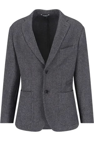 Dolce & Gabbana Prince Of Wales Single Breasted Blazer
