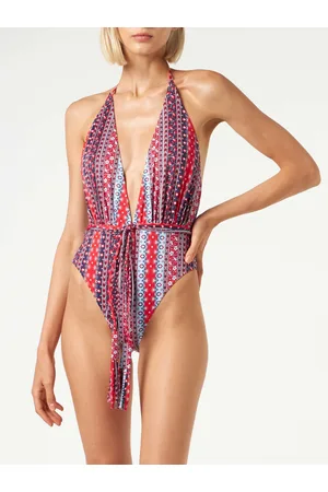MC2 SAINT BARTH One Piece Gipsy Print