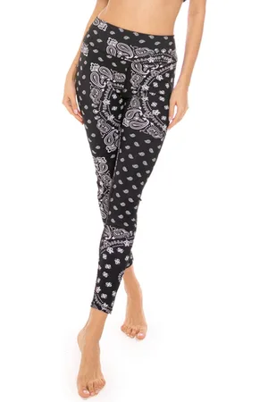 MC2 SAINT BARTH Yoga Leggings Bandana All-over Print