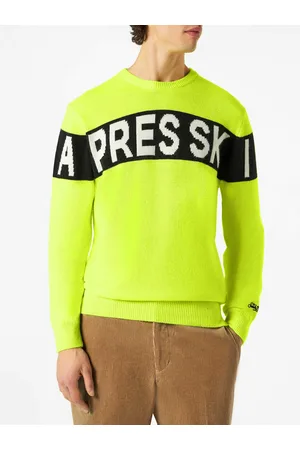 MC2 SAINT BARTH Man Sweater With Apres Ski Lettering