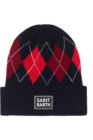MC2 SAINT BARTH Man Beanie With Argyle Print