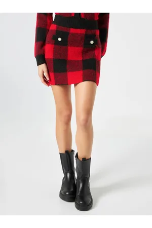 MC2 SAINT BARTH Woman Skirt With Jewel Buttons