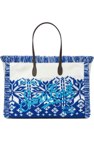 MC2 SAINT BARTH Vanity Wooly Shoulder Bag With Nordic Pattern