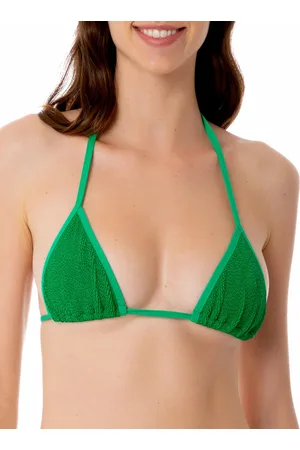 MC2 SAINT BARTH Woman Crinkle Triangle Top Swimsuit