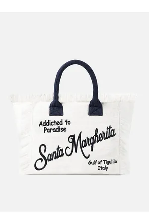 MC2 SAINT BARTH Vanity Terry Shoulder Bag With Santa Margherita Embroidery