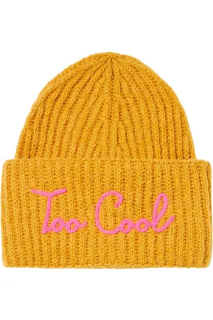 MC2 SAINT BARTH Woman Brushed And Ultra Soft Beanie With Too Cool Embroidery