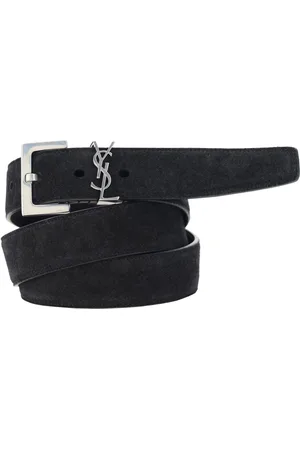 Saint Laurent Logo Plaque Belt