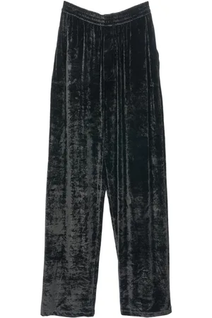 Balenciaga Velvet Baggy Pants