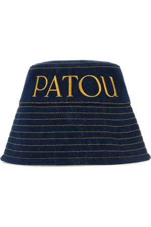Patou Dark Blue Denim Hat