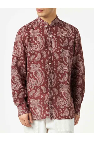 MC2 SAINT BARTH Man Shirt With Paisley Print