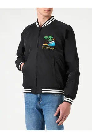 MC2 SAINT BARTH Man Jacket With Saint Barth Island Embroidery