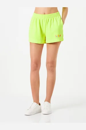 MC2 SAINT BARTH Woman Fluo Cotton Short Pants