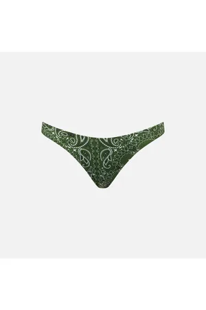 MC2 SAINT BARTH Woman Cheeky Swim Briefs With Bandanna Print
